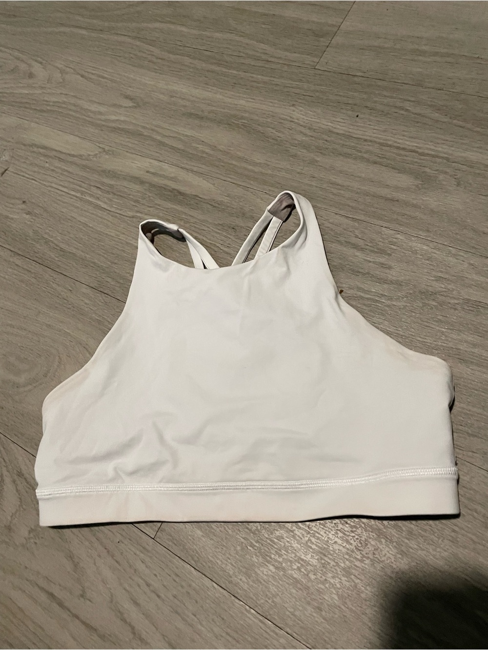 lululemon athletica White High-Neck Sports Bralette